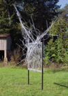 „Bau und Kunst”, 2013,            180x190x320cm, metal wire, steel, color  