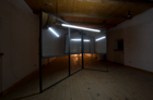 „Transmisson”            120x240x200cm,     acrylic glas, steel, fluorescent lamp        